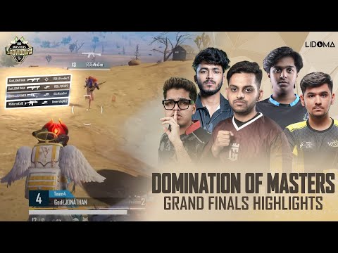 Witness Domination of Masters🔥🏆 BGMI Masters Showdown #GrandFinals #highlights #jonathan #Spower