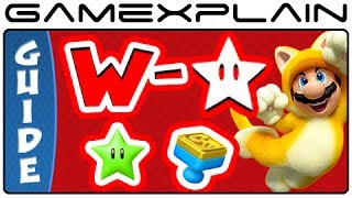 Super Mario 3D World - All Star World Green Stars & Stamps Guide & Walkthrough