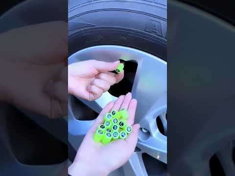 Luminous Car Tire Valve Caps 3 #caraccessories #carupgrade #autostyle #rideincomfort