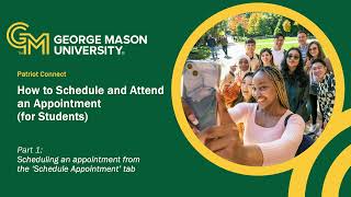 Part 1: How to Schedule an Appointment from the Schedule Appointment Tab