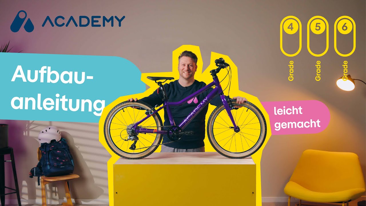 ACADEMY Kinderfahrrad Grade 4 Ocean