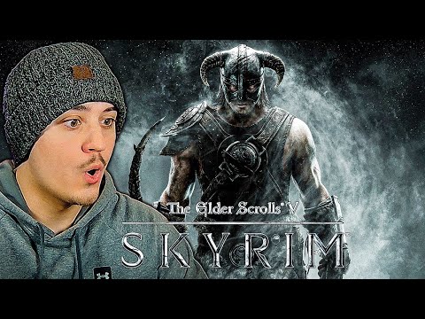 Playing SKYRIM for the FIRST time (I'M HOOKED!!!)