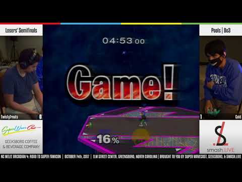 NC Melee Arcadian 4 Pools - TwistyTreats (Falco) vs. Cold (Luigi)