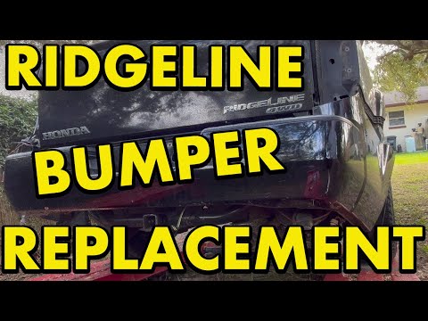Ridgeline Rear Bumper Replacement