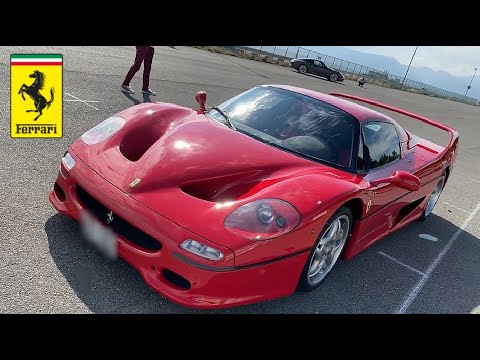 カウンタック F50 SVJ アニヴェルサリオ【スーパーカーミーティング IN 大磯】大磯ロングビーチ🅿駐車場 2020/11/08