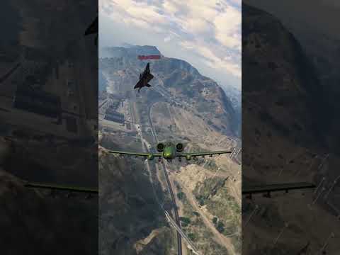 Raiju tried to sneak up on me. #gtaonline #dogfight #b11 #raiju #gta