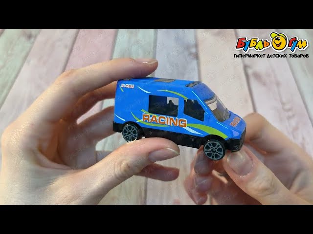 Игрушка-сюрприз Автомобиль в яйце металлический в ассортименте - видео