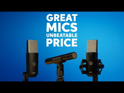 AKG C Series Microphones Overview