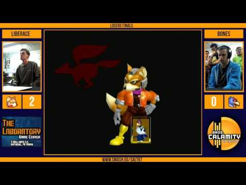 SALT #87  Bones Falco vs Liberace Fox   Losers Finals   SSBM Singles
