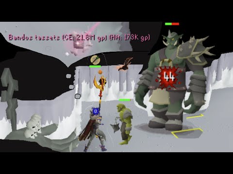 Solo Bandos with Tumeken & Loot from 500kc