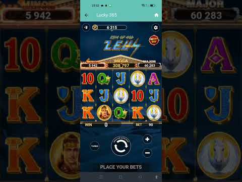AONE Slot-Lucky365-zeus..bet 90sen je kredit up 1.5k