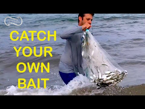 HOW TO THROW A 5 FOOT CAST NET - CATCH YOUR OWN BAIT (FF Episode 10, season 1)