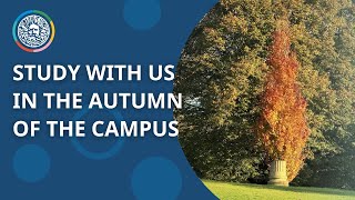 Study with us in the autumn colours on campus