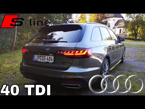 2020 Audi A4 Avant 40 TDI (190 PS) S-line Facelift: What's New? - POV Review, Driving Report