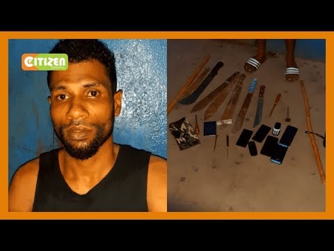 Terror suspect arrested after he’s captured on CCTV mugging man, a schoolgirl in Mombasa