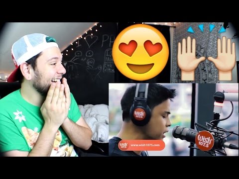 Khalil Ramos covers "Iris" (Goo Goo Dolls) LIVE on Wish 107.5 Bus | Reaction