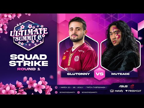 Glutonny vs MuteAce - Squad Strike Round 1 - Smash Ultimate Summit 6