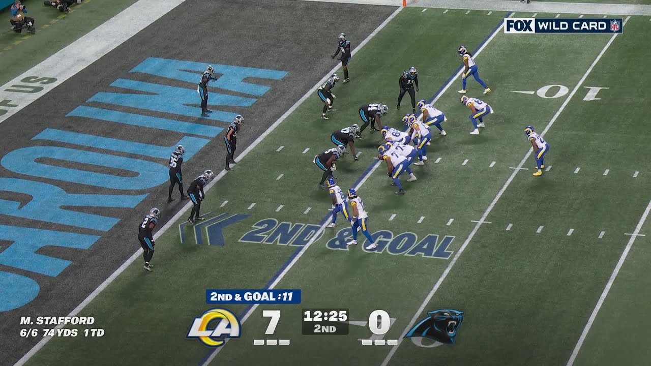 Puka Nacua bounces off defenders to get in for this 2nd touchdown of the game