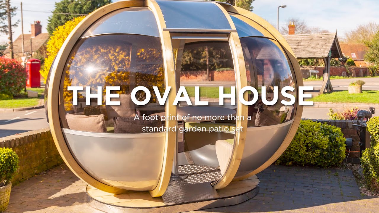 Ornate Garden Small Oval House Garden Pod