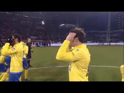 Het moment dat de Cambuur spelers door te zouden zijn!