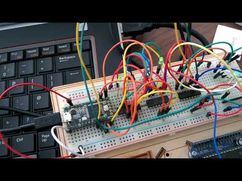 Teensy DAC/MUX reading USB MIDI