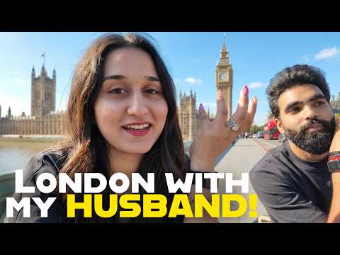 London with my HUSBAND! ❤️ Our First Trip After Marriage