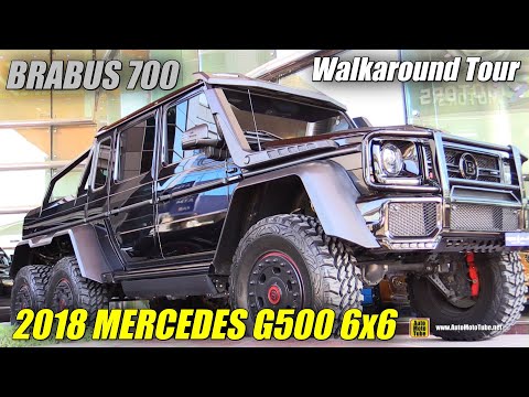 2018 Mercedes G500 6x6 Brabus 700 - Walkaround Tour