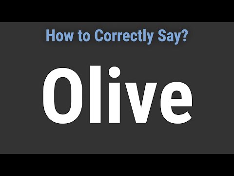 How to Pronounce Name Olive (Correctly!)