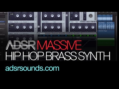 NI Massive tutorial - Hip Hop Brass Synth