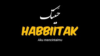 Download lagu Haga Mestakhabeya (lirik & terjemah habbitak) Muhamed Hamaki lagu viral tiktok populer, arabic mp3