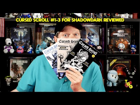 Cursed Scroll for Shadowdark Issues 1-3 Reviewed