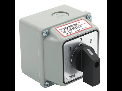 How to Wire a Rotary Changeover Switch