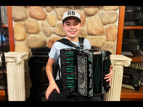 DINOSTUIBBKGR - Black Emerald Dino Baffetti Piano Accordion LMM 30 72 $4999