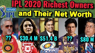IPL 2020: Richest IPL Team Owners And Their Net Worth | IPL Richest Owners Name | IPL Owners