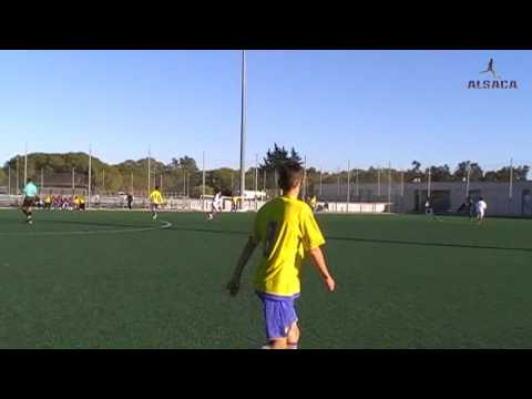 ALSACA2017 Balón de Cádiz CF "A" - Real Jaén CF 1er Tiempo Jornada 17 Temporada 2016-17