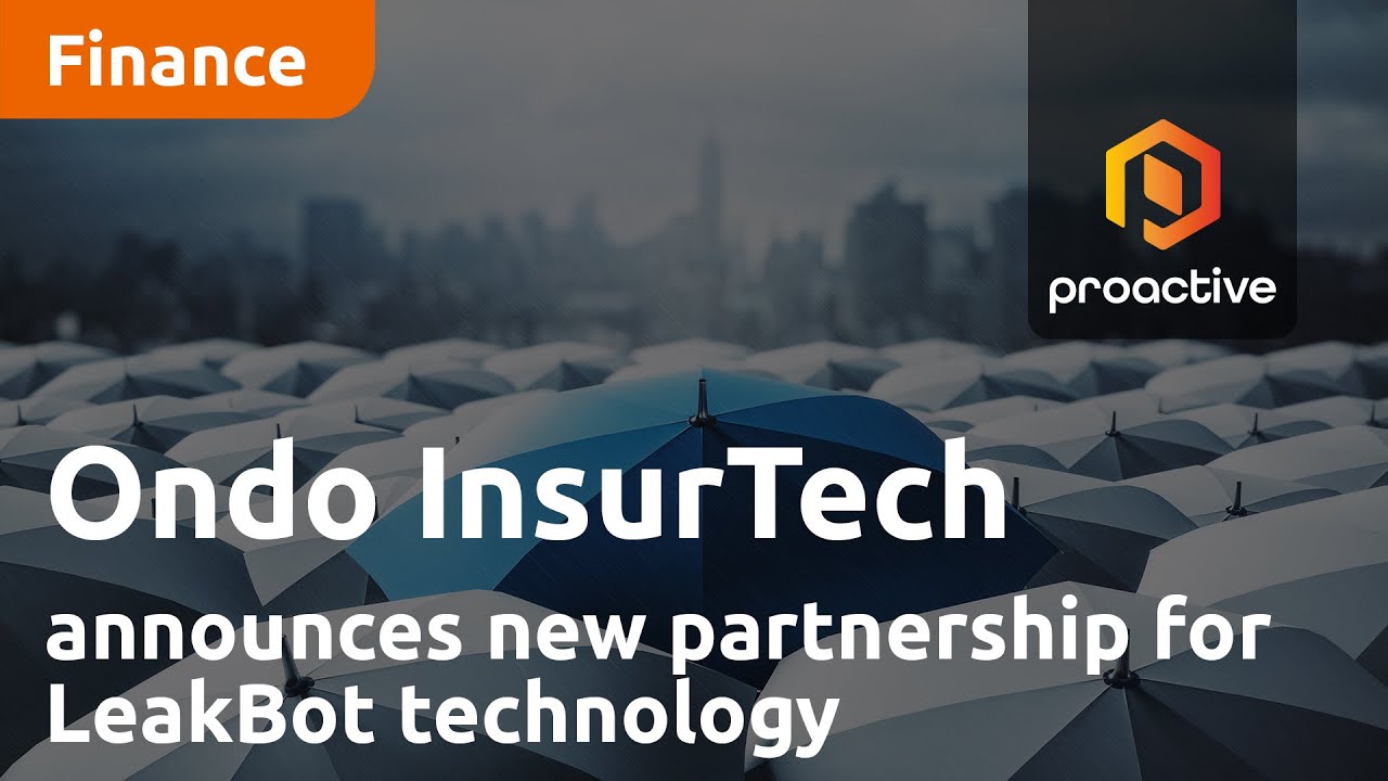 Ondo InsurTech announces new partnership for LeakBot technology with Ageas UK