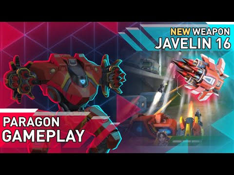NEW Javelin Rack 16 Paragon • Redd | Mech Arena Gameplays