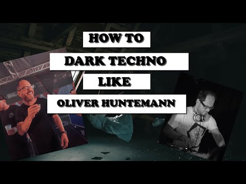 How To DARK TECHNO Like Oliver Huntemann #minimaltechno  #tutorial #flstudio