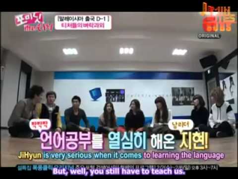 4minute's Jihyun talks in Malay + Jiyoon Aegyo