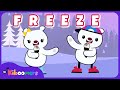 Christmas Freeze Dance - The Kiboomers North Pole Freeze Song for Kids