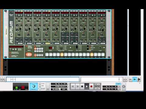 Reason Tutorial: Redrum Drum Machine