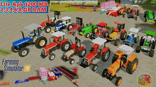 FS 20 New Indian Tractor Lite Apk || FS 20 New Pakis*ani Tractor Apk | FS 20 Lite Apk