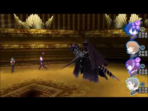 Persona 3 Portable Maniac Mode Tartarus 146F Boss "Hell Knight"