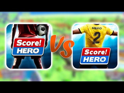 Score! Hero VS Score! Hero 2 - COMPARISON (ANDROID)