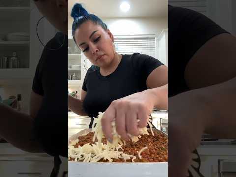 Viral TikTok spaghetti for dinner