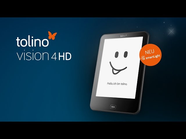 Video Teaser für tolino vision 4 HD: eBook Reader mit smartLight, 8 GB und Wasserschutz