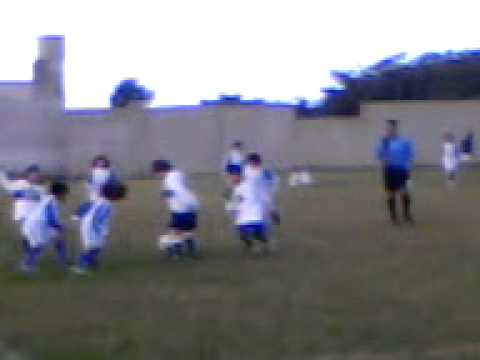 Once Unidos vs. Defensores Cat. 2003/2004, Fútbol Infantil, Miramar, 160612-1455