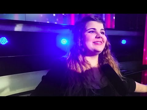 Tiziana Gulino nach der Entscheidungsshow für den Eurovision Song Contest 2015