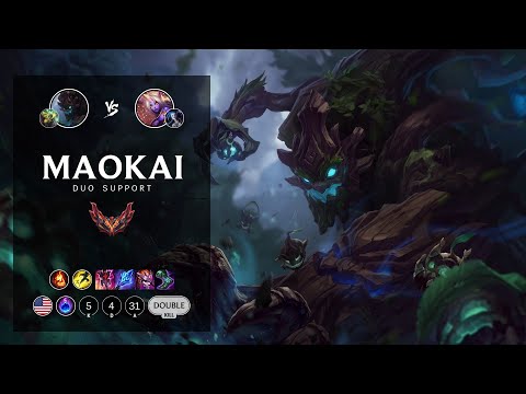 Maokai Support vs Soraka - NA Grandmaster Patch 12.8