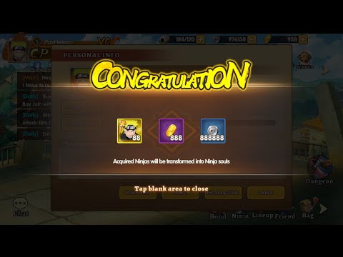 Ninjas Adventure Global | Full Gameplay All Free Redeem Giftcodes - Naruto RPG Game Android APK